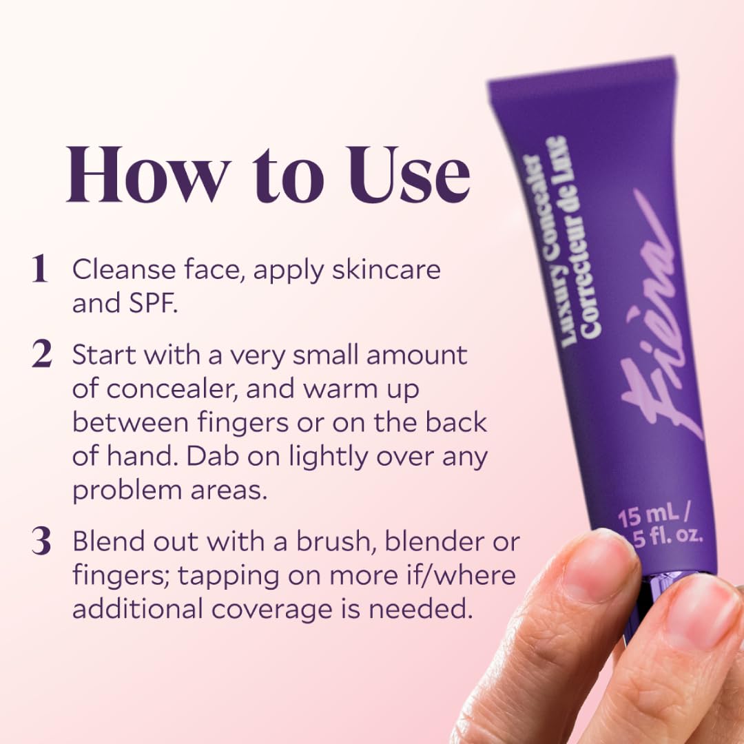Amazon.com : Fièra Luxury Concealer & Foundation with Anti-Aging